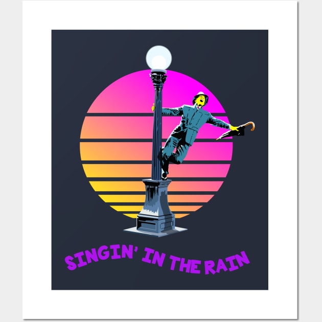 Singin' in the rain Wall Art by atizadorgris